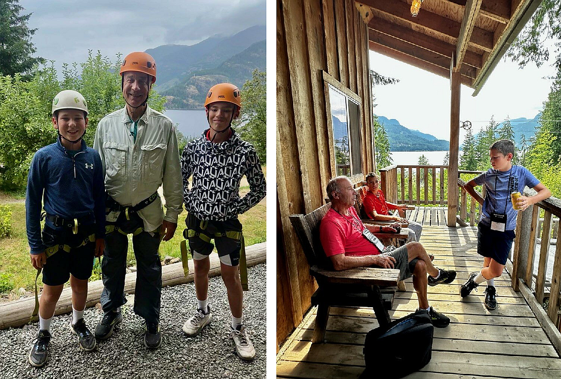 This summer, Jodi and Jack Petrinovich of Lakewood took two of their grandkids, Carter and Jackson, on a "Grandparents" travel trip (also known as Skip-Gen travel)