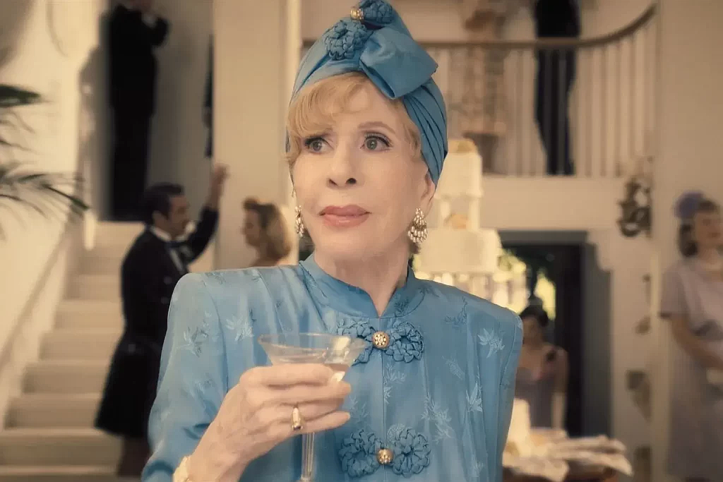 Carol Burnett as Norma Dellacorte in the Apple TV+ series, "Palm Royale" for which she earned her 23rd Emmy nomination