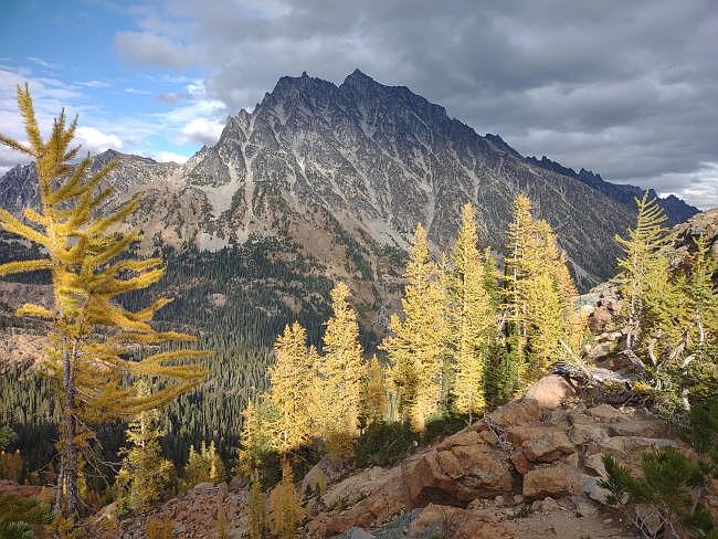 Camp at Lake Easton and choose from several larch hikes near Cle Elum or Blewett Pass, including this hike to Ingalls Pass. Photo courtesy of Washington State Parks