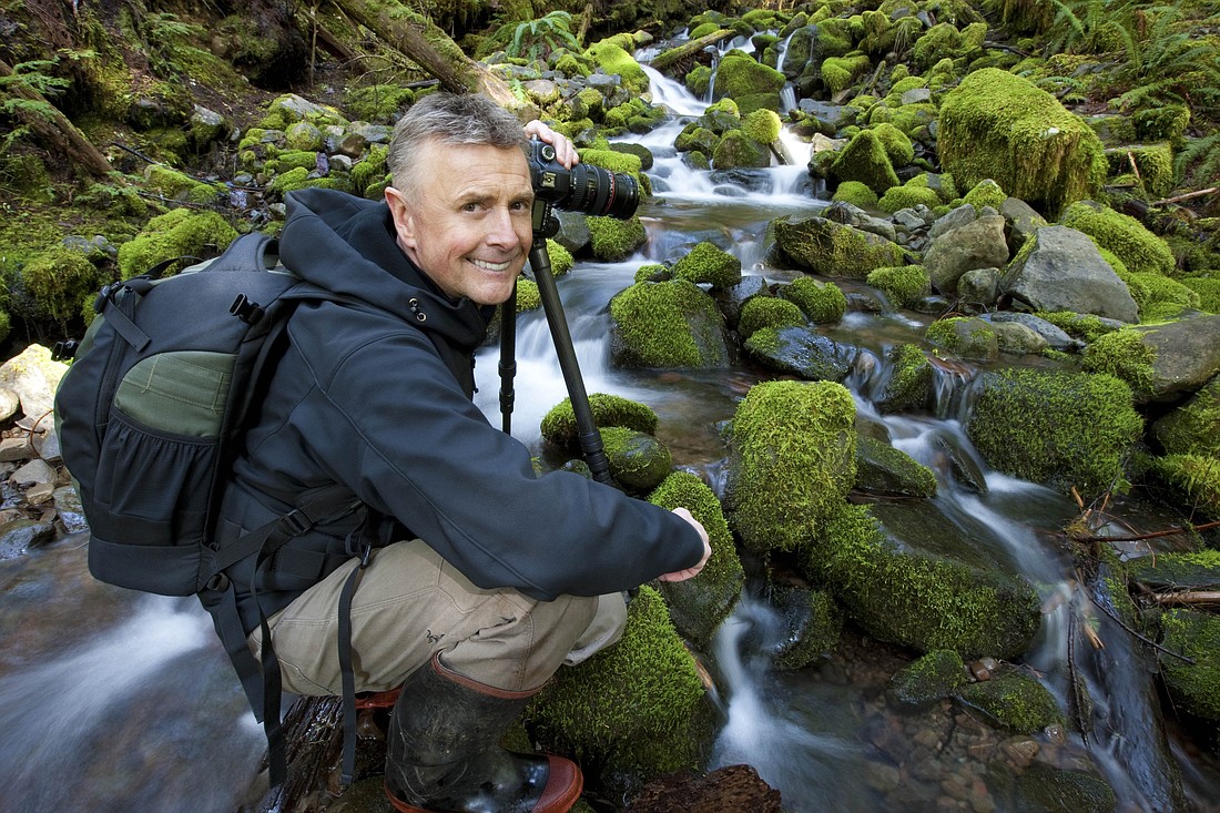 Art Wolfe is an internationally acclaimed photographer who travels the world to capture nature and vanishing cultures. Photo by Jay Goodrich