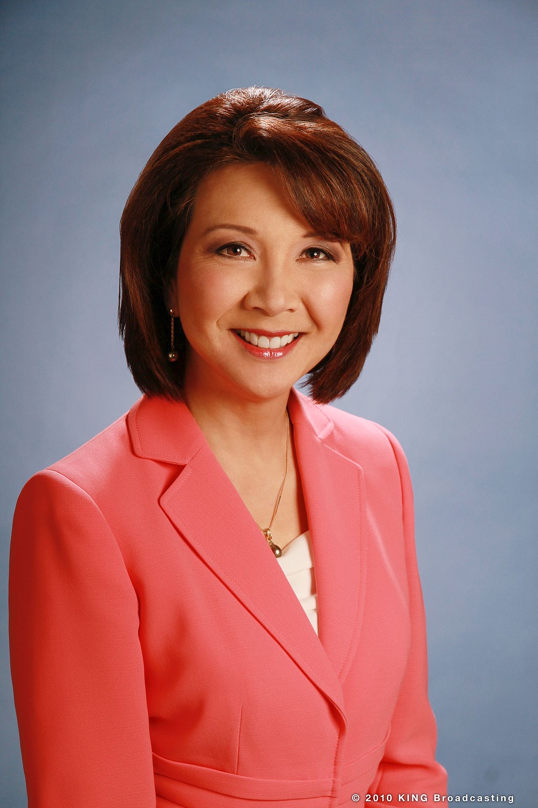 News anchor Lori Matsukawa. Photo © 2010 KING Broadcasting