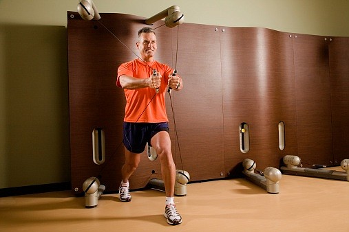 Strength training for men over 55 concentrate on improving both strength and balance.