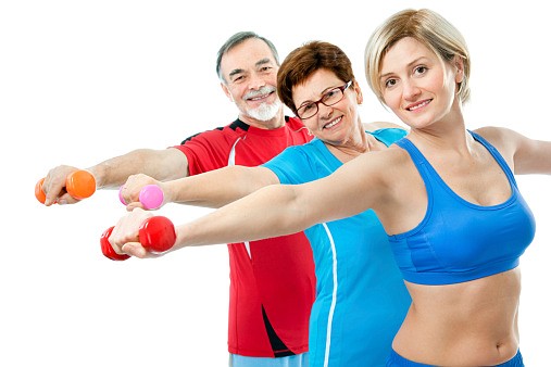Among the best exercise for seniors seeking to gain strength and lower blood pressure is lifting weights. 