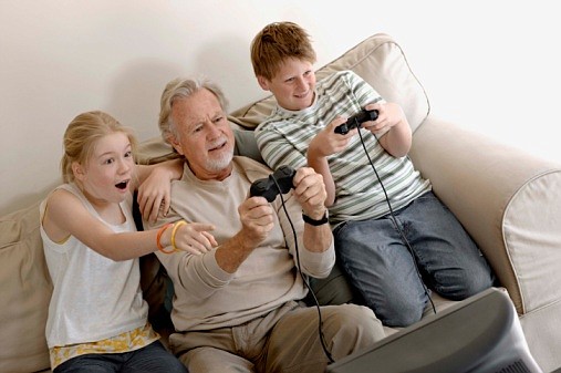 The NY Times Health Science Well Blog states that a recent study indicates that video game exercise routines or "exergaming" as they call it, can be extremely beneficial to grandparents.