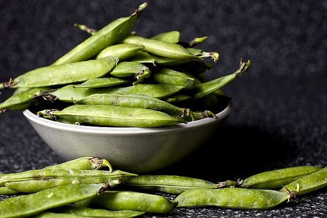 Summer is prime time for fresh peas.