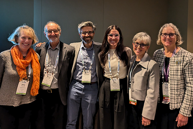 Panelists at the Gerontological Society of America (left to right): Nancy Gell; Discussant Steve Albert; Kushang Patel; Elise Hoffman; Paige Dennison; Basia Belza